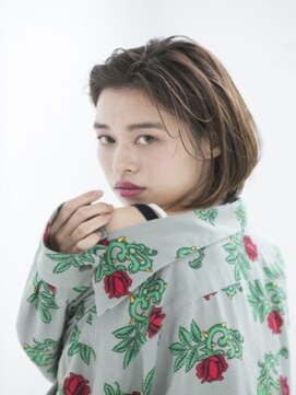 アルーシェ elua店(Alushe) 切りっぱなし＆ブルーラベンダー/ダブルカラー/ケアブリーチ