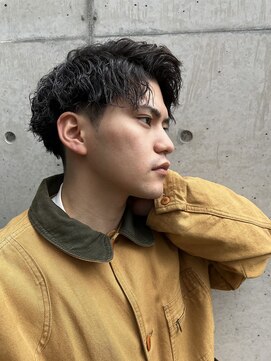 ロンド ローガン 名駅(Lond LOGAN) 爽やかメンズアップバングツイストスパイラル