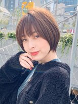 アマトウキョウ 表参道(AMA TOKYO)&nbsp;刈り上げショート　韓国風巻き　小顔ショート