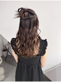 お呼ばれヘアー 結婚式 結婚式ヘアー 二次会ヘアー