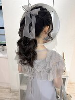 ウブ(ubu)&nbsp;ポニーテール♪お呼ばれ/ イベント/女子会/お出かけ