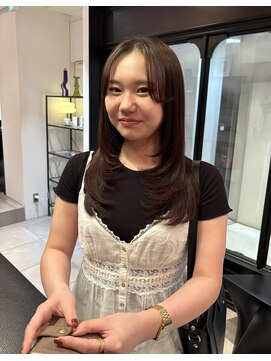 シータ(sheta) 【表参道sheta小林】小顔レイヤーロングレイヤーくびれヘア