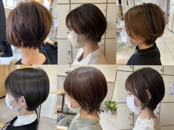 ロアバイレイ 北熊本店(LoRe by RAY)の写真/【熊本/北区】抜群の再現性と似合わせで魅力を最大限に引き出すショートカット＊理想を汲み取ってご提案◎