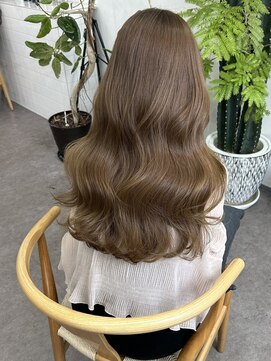 ノート(note) ブリーチなしの明るめ透明感ベージュ