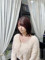 ケンジサナンド(KENJE Sanando)&nbsp;【天使の輪が綺麗】大人可愛い暖色ブラウン×艶髪