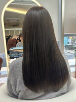 ロンドルピナス 小倉(Lond Lupinus)&nbsp;黒髪カタログ/オリーブグレー/ココアベージュ/小顔に見せるヘア