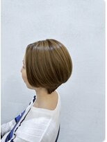 ブロッサム 東久留米店(Blossom)&nbsp;小顔効果◎ひし形大人ショートボブ前髪あり