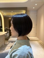 リリー 鷺沼店(RILLY)&nbsp;〈キシタクヘアー〉大人ショートボブ×ニュートラルブラウン