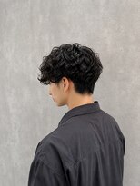 メンズサロン ルーブ 新潟(メンズサロンLOOB)&nbsp;ニュアンスパーマリバースセンターパートツーブロック