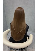ヘアデザインファブロ イオンモール宮崎店(hair design FABRO.) 【モカブラウン/白髪ぼかし/レイヤー】