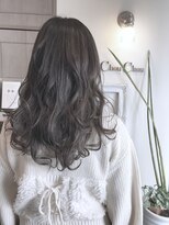 ヘアーデザイン シュシュ(hair design Chou Chou by Yone)&nbsp;☆chou chou☆透け感のあるダークアッシュ×セミロング