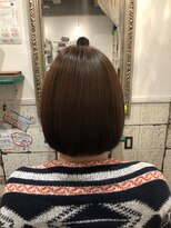 インショウ 中山駅本店(iNSYO)&nbsp;【髪質改善縮毛矯正】ショートボブ【艶髪】