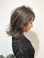 ナナバイロッカ(nana by rocca)&nbsp;外ハネボブ【シナモンベージュ】