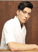 外国人風サイドパートショート