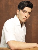 外国人風サイドパートショート