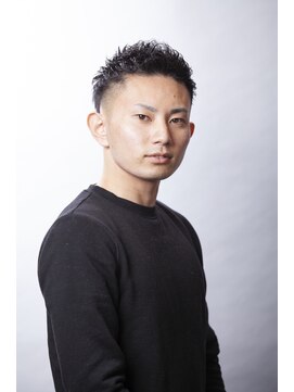 ディスパッチヘアー 今津店(DISPATCH HAIR) ベリーショート アップバング×フェード