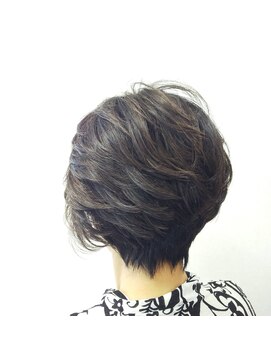 リスブラン(Lys blanc) エアリーショートレイヤー