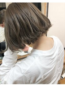 クラフト ヘア デザイン(CRAFT HAIR DESIGN) 【CRAFT】ウェーブボブXイルミナカラー（天神大名）