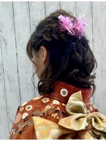 ヘアメイク グランドブロッサム 川越神明町店(HAIR&MAKE Grand Blossom) ロングハーフアップ