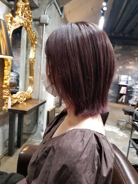 ユーアールキャッスル(UR CASTLE) すそカラー ピンク