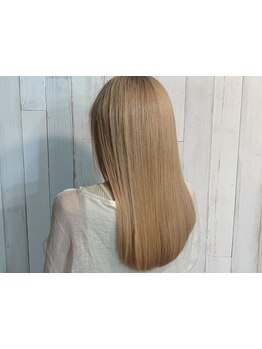 [カット+TOKIOトリートメント【CAREプロ付♪】\5900]なめらかな指通りでいつものカラーがもっとキレイに*