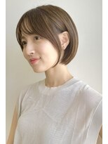 ミチオ ノザワ ヘアサロン ギンザ(Michio Nozawa HAIR SALON Ginza)&nbsp;似合わせカット×短すぎない丸みボブ【瀧上丈司】
