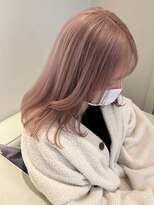 ベレーザ 渋谷(BELEZA)&nbsp;6214シルキーベージュハイライトグラデーションハイトーンカラー