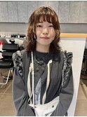 CAF FUKO ウルフパーマ/くるくるパーマ/20代/大阪/心斎橋