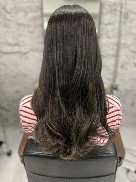 ミコ(MICO hair) グラデーションオリーブベージュ