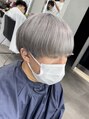 リップスヘアー 渋谷 annex(LIPPS hair)&nbsp;男の憧れホワイトシルバー[メンズ/メンズヘア/メンズサロン］