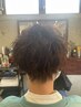 カット＋カラー＋シェービング　￥7,500