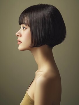 アルトリスト(Altruist Aging×HAIR&SPA) ★ダークアッシュ大人ガーリーボブ着物似合わせカット/髪質改善