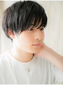 学生20代30代アースカラー斜めバング王道マッシュb新所沢