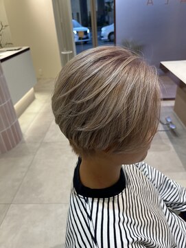 クララ 守谷店(CLALA) シルバーグレージュ×髪質改善TR