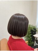 ケラチントリートメントの効果ばつぐん！扱いやすい肩上ボブ