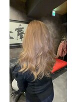 天翔&nbsp;ダブルカラー/ミルクティーべージュ/レイヤーカット/髪質改善