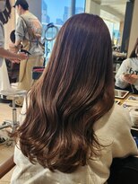 アフロート ギンザ(AFLOAT GINZA)&nbsp;【Nanako。】ブラウンベージュレイヤースタイル