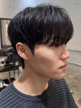 ノラ ヘアーサロン(NORA HAIR SALON) 韓国マッシュセンターパートニュアンスパーマフェザーパーマ