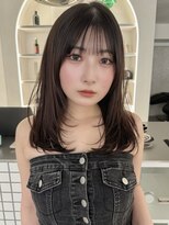 サンド ミュウ 横浜店(sand mieu)&nbsp;韓国風/ミディアムレイヤー/ワンホン/グレージュ/横浜駅