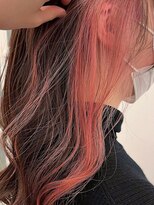 リトン(reton)&nbsp;イヤリングカラー/インナーカラー×ピンク系カラー