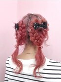 ガーリースタイル/心斎橋/ヘアメ/セットサロン