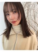 表参道/ブリーチなし／レイヤーカット/フェイスレイヤー