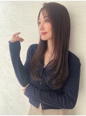 ゆるふわロングストレートレイヤー