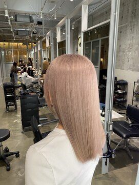 シールドヘアー 沖縄 新都心(C'LD Hair) ピンクベージュ/那覇美容室/おもろまち美容室