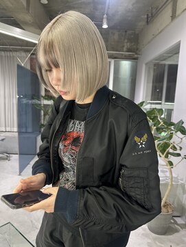 ワンカラー/ブリーチカラー/髪質改善/ハイトーンカラー