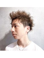 グローバルヘアー バランス(global hair BALANCE) メンズ無造作ショートスタイル