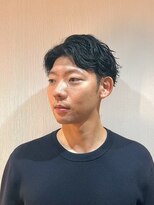 ジェントル(GENTLE) 清潔感アップ王道ビジネスショート×ツイストパーマ