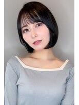 バームヘア(balm hair)&nbsp;髪質改善◎美髪艶カラー大人可愛いふんわりボブ