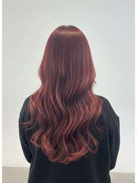 オーガニック リブ 川越(organic+live) 春の透明感◎大人可愛いピンクブラウン×レイヤー