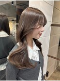 透明感抜群★赤み消しアッシュブラウンカラー【Akari】